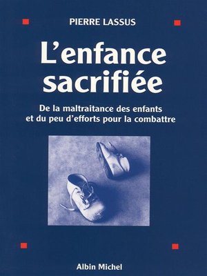 cover image of L'Enfance sacrifiée